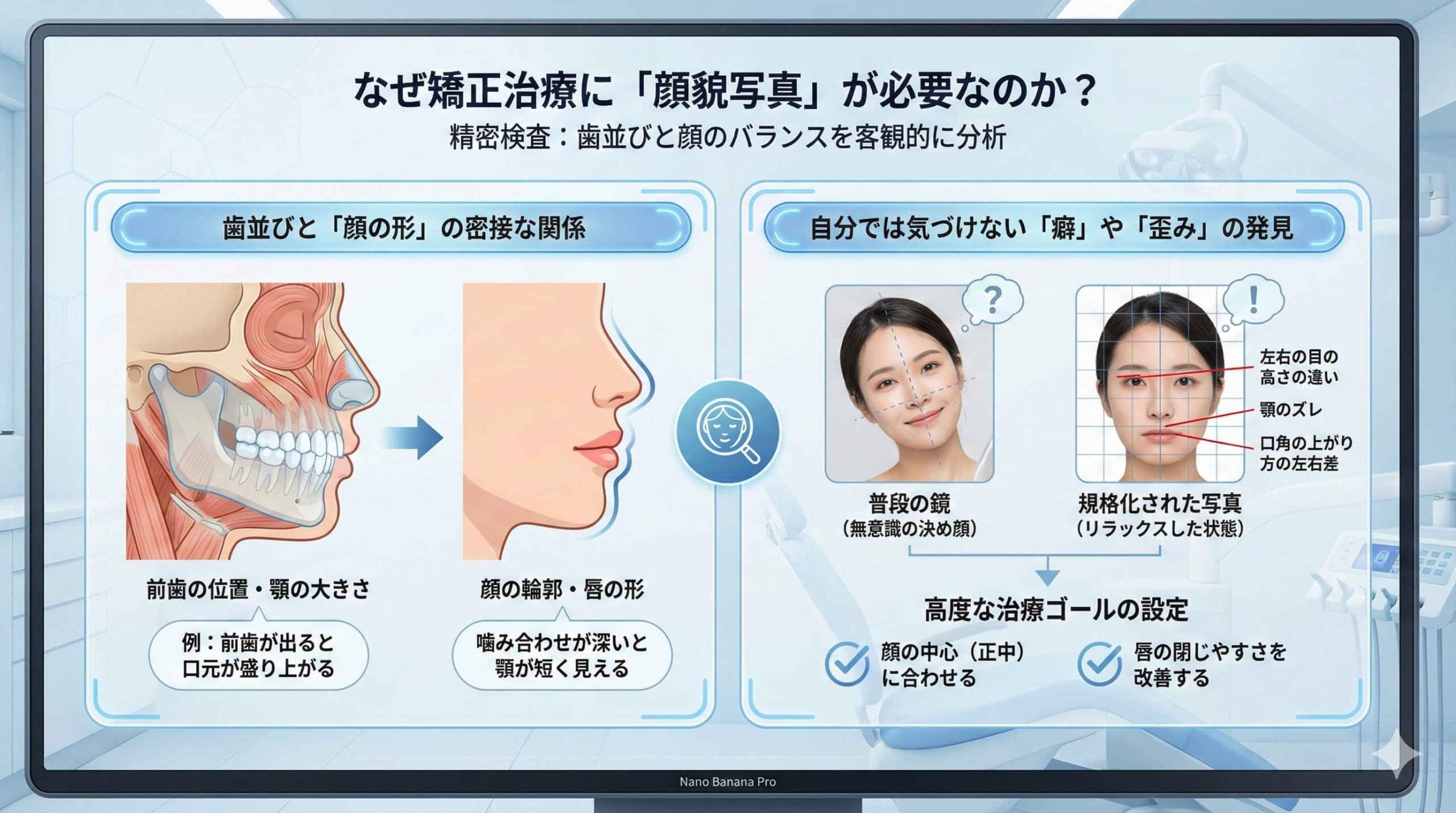 矯正で「顔つき」は変わる？美しいEラインを作るための「顔貌写真」の重要性　